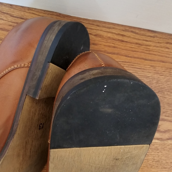 Men's Size 13 Dress Shoes; Brown with darker tips - Picture 9 of 12